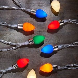LED Vintage Novelty Bulbs 10ft String Lights